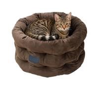 Genérico Dog Bed, Round Washable Pet Beds For Cats Comfortable, Raised Edge Sofa Couch, For Kitten Christmas Winter Indoor Outdoor