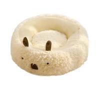 Genérico Dog Bed - Washable Round Dog Beds | 15.75x5.12 Inches Warming Sleeping Nest | Anti-Slip Round Cat Sleeping Sofa For Indoor Outdoor Home Small Medium Large Kitten Puppy Small Animals