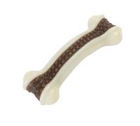 Genérico Dog Bone Toy, Teething Biting Toys, 11/4.5/4.5 Inches, Training Chewing Aid, Calming Chew Supply, Trainings Puppy Support for Dogs of All Breeds and Ages, White