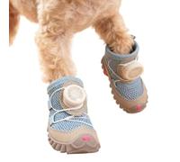 Genérico Dog Boots - 1.57cm Waterproof Dog Shoes | Dogs Socks Paws | Reflective Straps, Adjustable Washable Non-Slip, For Injured Paws, Outdoor Paw Protectors For Small Medium Large Dogs