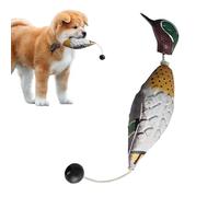 Genérico Dog Bumper, Dogs Training Bumper Toys for Waterfowl Hunting Retriever, PU Scent Floating Decoys, Fowl Trainer Interactive Pet Supplies for Large, Medium, Small Puppies, 30x8.5x6cm/26x6.5x6cm