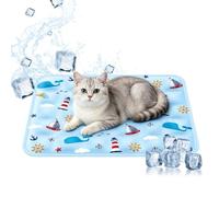 Genérico Dog Cat Cooling Mat - Summer Cool Pad 23.6x19.7in | Pressure Activated Gel Free Mattress | For Indoor Outdoor, Portable Lightweight