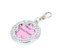 Generico Dog Cat ID Tag Anti-Lost Love Heart Collar Colgante 3# Muy Práctico y popularAgile y Profesional.