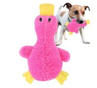 Genérico Dog Chew Plush, Cartoon Duck Puppy, 14.57x9.45in Interactive Pulling Biting, Soft Chewy Companion, Playtime Toy Accessory for Puppies and Small Animals