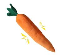 Generico Dog Chew Plush Toy,Calming Teeth-Massaging,Puppy Chew Toy Plush Carrot - For Bored Animals Small Large Breeds Indoor Outdoor Living Room Balcony Yard Garden