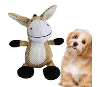 Generico Dog Chew Plush Toy - Stuffed Squeaky Toy, Durable Fabric, Gentle on Teeth, Fun Interactive Play | Easy Clean Pet for Home Shelter Camping Outdoor Activities