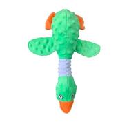 Generico Dog Chew Toy | Aggressive Dog Chew Toys | Heavy Duty Rubber and Reinforced Nylon | Interactive Squeaky Bird Shape Entertainment Companion | Tough Pup Toy for Large Breed and Outdoor Play