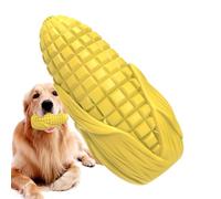 Genérico Dog Chew Toy, Corn Stick Toy, Squeaky Teething Toy, Rubber Dog Toy, Chew Teething Toy, Puppy Chew Toy, Rubber Corn Toy, Dog Chew Corn for Small, Medium, Large Pets (Rubber)