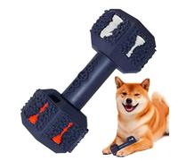 Genérico Dog Chew Toy, Dumbbell Shape Treat Toy, Teething for Large and Medium Dogs, Heavy Duty Design, Reduces Boredom, Ideal for Indoor and Enrichment, 4.33x2.09 Inches