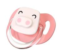 Genérico Dog Chew Toy, Kitten Teether, Bite-Resistant Pacifier, Silicone Soothing Aid, Sturdy Calming Accessory, Crafted from Robust Silicone and PP Material, 1.1x0.79in