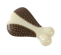 Genérico Dog Chew Toys Aggressive Chewers, Indestructible Beef Flavor, Interactive Oral Care, 12 x 6 cm Durable Pet Supply for Strong Chewing Dogs Mimics a Chicken Leg to Entice