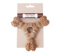 Genérico Dog Chew Toys for Aggressive Chewers | Tough Dog Toys for Aggressive Chewers | Bone Shaped Tough Teeth Cleaning Enrichment Pet Products for Indoor Outdoor Play Training Boredom Reduction