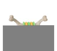 Genérico Dog Chew Toys - Interactive Bone For Puppies | Soft Rubber with Material, Fun Teething Game, Fetch Throwing Plaything, Chew Training Tool For Christmas Birthday Pet Entertainment