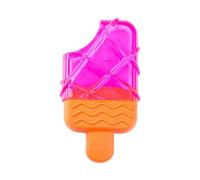 Genérico Dog Chew Toys, Interactive Ice Cream Shape Teething Toys, 13x5cm, Long-Lasting Silicone Cooling Toy Mental Enrichment, Calming, Teething Relief for Dogs, Blue and Pink