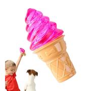 Genérico Dog Chew Toys, Interactive Silicone Ice Cream Toy, Aggressive Chewers, Teeth Cleaning & Cooling Feature, Durable Pet Supplies, (For Small, Medium & Large Breeds)