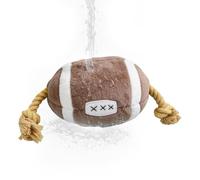 Genérico Dog Chew Toys - Soft Puppy Supplies, Cotton Rope, Velvet Sports Ball Design Interactive Dog Toys with Cotton Rope | For Chewing Boredom Teething Tug of War Pull Bite Indoor Outdoor