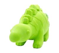 Genérico Dog Chew Toys, Tough Rubber Chewable for Aggressive Chewers with Shark or Dinosaur Design, Interactive Training Aid for Tug Fetch Travel Indoor Outdoor Pet Play & Boredom Reduction, Green