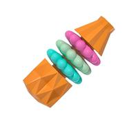 Generico Dog Chew Toys - Vase Shaped Stimulating Dog Toy | Sensory Entertaining Chewing Game For Crate, Boredom, Teething | Bite-Resistant Creative Toy, Pet Play Supplies
