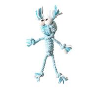 Genérico Dog Chewing Rope - Calming Tug Toy | Indestructible Rope with Knot Design, Play Toy with Interactive Chewing Function, Dog Strap For Yard, Living Room, Balcony, Garden Fun