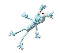 Genérico Dog Chewing Rope - Teeth Cleaning Pet Toy | Durable Rope for Dogs with Design, Promotes Healthy Teeth and Gums for Dogs in Living Room Camping or Training, 9.84x15.75 Inches