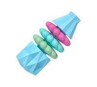 Genérico Dog Chewing Toys - 4.13x1.77x1.77in Dog Toys for Aggressive Chewers | Vase Shaped Puppy Teething Toy | Sensory Entertaining Game for Training Crate Boredom Teething Chewing Play