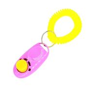 Genérico Dog Clicker, Multifunctional Wrist Strap, Big Button Loud Sound | Positive Behavior Reinforcer for Pets Pet Training Supplies Puppy Birds Horses Dolphin Dog Cat Obedience Tool Portable
