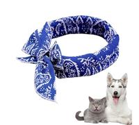 Genérico Dog Cooling Bandana, Breathable Pet Neck Wraps, Evaporative Cooling Fabric, Lightweight Moisture-Activated Design, Ideal for Cats Dogs Beach Walks Hot Weather Comfort