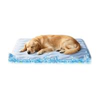 Genérico Dog Cooling Bed | Non-Slip Breathable Kennel Pad - Cooling Crate Mat - for Puppy Pet Animal Summer Cage Indoor Car Crate House Travel