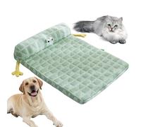 Genérico Dog Cooling Bed, Non Slip Sleeping Mat, 19.69x15in Washable Cushion Pad, Breathable Pet Blanket, Soft Summer Reliever for Small Medium Large Breeds, Indoor, Outdoor, Camping