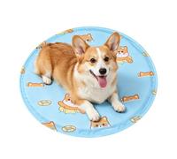 Genérico Dog Cooling Gel Mat, Pet Bed Sleeping Cooling Mat, Easy to Carry Comfortable Non Slip Pad, Portable Pet Summer Bed for Car Trip Park Beach Picnic Balcony Lawn Bedroom Outing