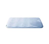 Genérico Dog Cooling Mat - 90 x 60 cm Washable Transpirable Pet Pad | Self Cooling Fabric with antideslizante Base | XL Summer Bed for Large Breeds Indoor Outdoor. Poliéster, Instant Cool, Portátil