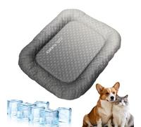 Genérico Dog Cooling Mat - Breathable Pets Cooling Mat, Summer Pet Pads | Non Slip Cushion Sleeping Resting Bedding, Washable Companion Relaxation For Indoor Outdoor Travel Camping Sofa Floor Crates