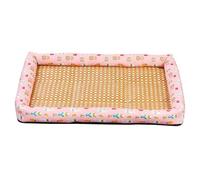 Genérico Dog Cooling Mat, Breathable Portable Cooling Pad, Washable Wear-Resistant Pet Bed Cover, Soft Comfort Mat for Small Dogs Cats Kittens Rabbits for Indoor Outdoor Travel Car Crate Kennel
