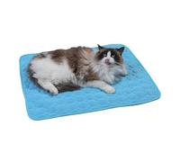 Genérico Dog Cooling Mat - Chew Resistant Fabric Cooler, Orthopedic Foam Core, Leak Proof PVC Bottom, Elevated Air Circulation Mesh | For Dog House Crate, Outdoor Patio Deck, RV Camping Trip