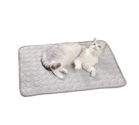 Genérico Dog Cooling Mat - Cooling Dog Bed | Washable Sleeping Mattress Pad impermeable para interior al aire libre Cool Pet Pad Ideal para el hogar Cars Floor Travel no deslizable Cooling Blanket for