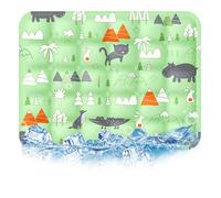 Genérico Dog Cooling Mat, Cooling Pad for Cats, Keep Cats Dogs Cool In Summer, Portable & Washable Pet Pad for Indoor Outdoor (C,90 * 60cm)