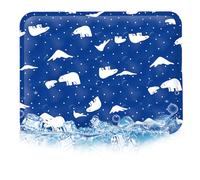 Genérico Dog Cooling Mat, Cooling Pad for Cats, Keep Cats Dogs Cool In Summer, Portable & Washable Pet Pad for Indoor Outdoor (A,90 * 60cm)