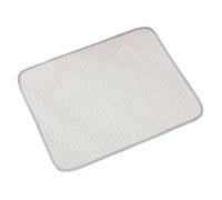 Genérico Dog Cooling Mat, Ice Silk Portable Bed, 27.56x21.65 Inches, Pet Cushion, Breathable and Quick-Dry Material, Lightweight Design, Ideal for Living Room, Bedroom, Patio, Blue/Gray