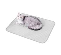 Genérico Dog Cooling Mat, Ice Silk Portable Bed, 27.56x21.65in Breathable Pet Cushion, Lightweight Pad, Heat Relief Mats for Patio, Backyard, Offices, Senior, Dogs, Cats