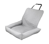 Genérico Dog Cooling Mat, Pet Cooler Pad, Waterproof Anti-Slip Design, Car Backseat Use, Summer Travel Cushion, Ideal for Small-Medium Pets, 39.37x4.92x1.97 Inches, Gray Black, 1 Piece