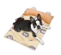 Genérico Dog Cooling Mat - Pet Cooling Pad | Ice Sleeping Mat with Pillow | for Indoor Outdoor Crate Cage Kennel Car Bedroom Post-Exercise Hot Weather | Ice Silk Cool Fabric, Portable Washable