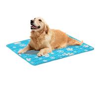 Genérico Dog Cooling Mat, Pet Ice Silk Pad, Foldable Chill Blanket, Washable Fabric, Soft, Lightweight Design, Quick, Perfect for Living Room, Porch, Apartment, Balcony, Bedroom