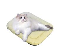 Genérico Dog Cooling Mat, Pet Sleeping Ice Silk Pad, Breathable Heat Relief Cushion, Soft Washable Summer Blanket, Lightweight Foldable Design, Ideal for Cage, Sofa, Floor, 15.7x11.8x2.4in