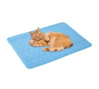 Genérico Dog Cooling Mat, Pet Summer Cool Pad, 19.69x15in Kitten Breathable Sleeping Bed, Puppy Soft Crate Mattress, Cat Chill Bedding for Small, Large, Kennel, Couch, Floor, Indoor