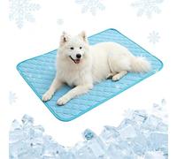 Genérico Dog Cooling Mat - Polyester Pet Pad | Breathable Summer Bed