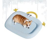 Genérico Dog Cooling Mat, Portable Ice Pad, Reusable Chill Pet Pad, Washable Cool Cushion, Breathable Summer for Home, Apartment, Backyard, Beach, Travel, Indoors, Sofa, Floor, Kennel