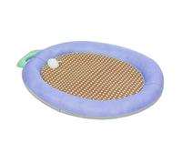 Genérico Dog Cooling Mat, portátil Pet Pad, 24,02 x 16,73 in Chew Proof Cool Bed, Versatile Transpirable Fabric Bedding, Lightweight Plegable Design for Interior, Home, Travel, Puppy, Cats