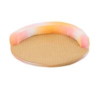 Genérico Dog Cooling Mat,Washable Natural Rattan Pet Bed Mat | Pet Furniture For Small Medium Cat Senior Puppy Bedroom Living Room House Patio Offices