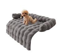 Genérico Dog Couch Bed - Plush Pet Couch Cover, Sofa Mat Raised Edge for Home Living Room Kitchen Nursery Apartment Indoor Daily Rest