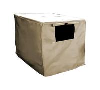 Genérico Dog Crate Cover - 1x Windproof Pet Cage Cover, Oxford Dog Kennel Covers, Waterproof Dogs Cage Covers, Easy To Wash Breathable Pet Habitat Protection Guard For Indoor and Outdoor Crates